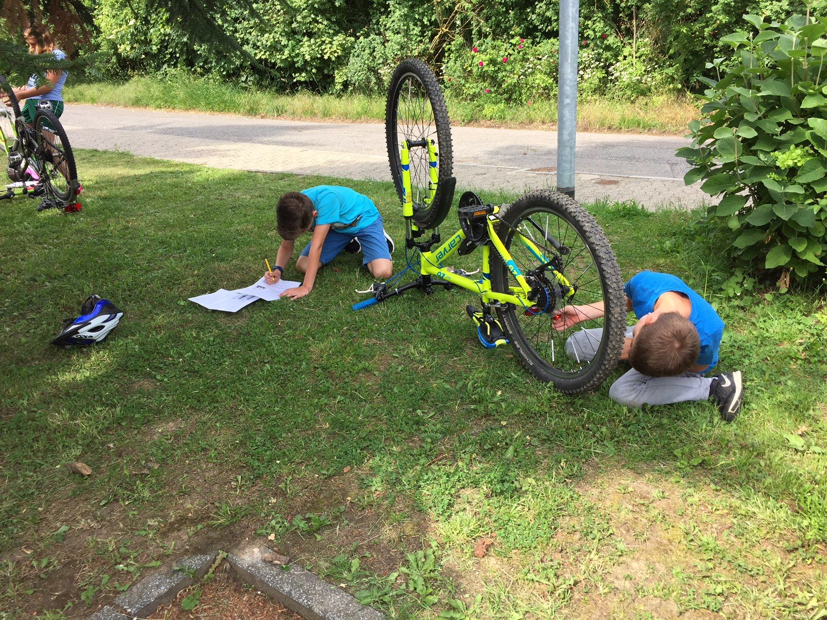 Fahrradcheck vor der Prüfung 3 Fahrradcheck vor der Prüfung 3