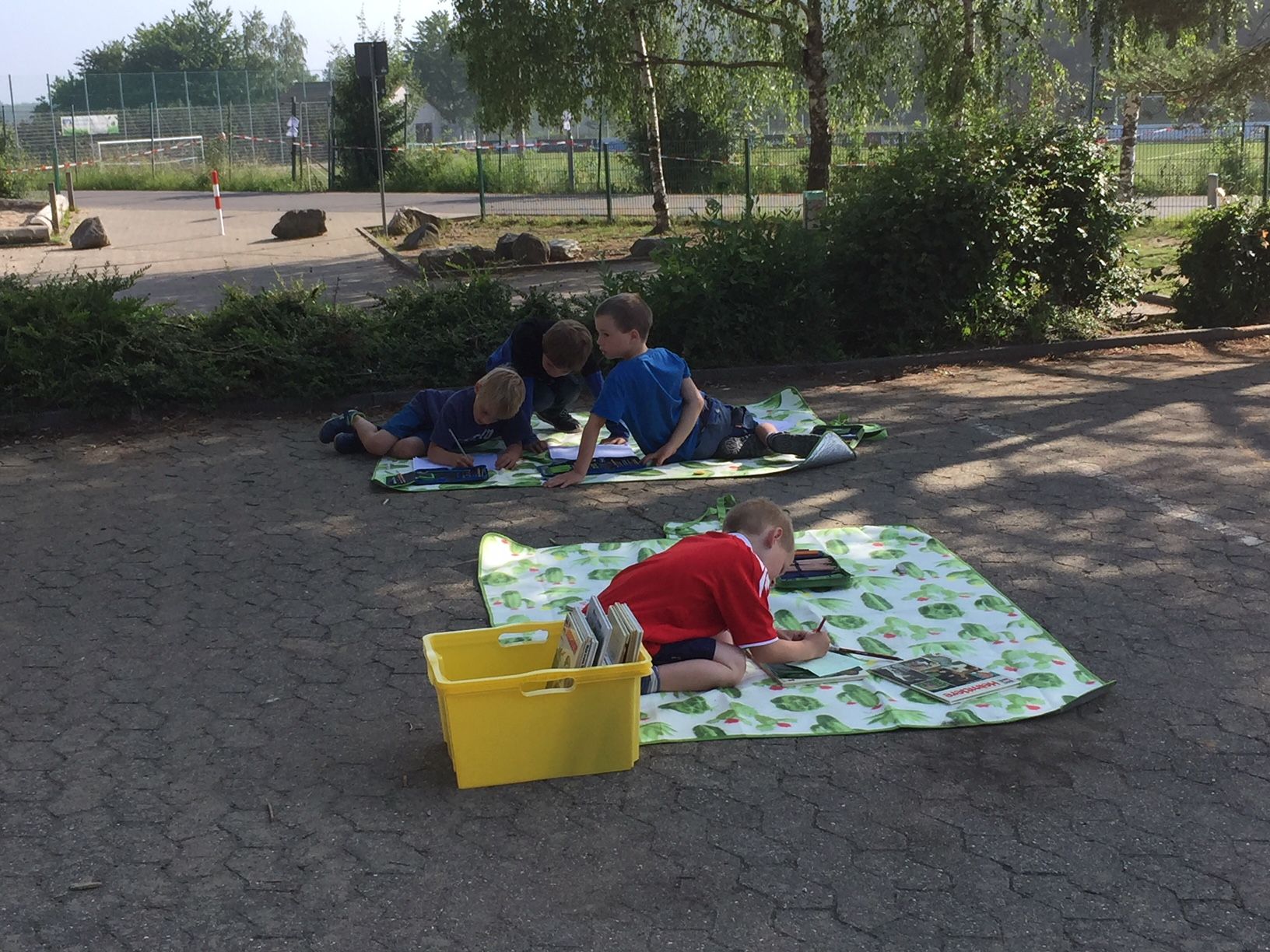 Unterricht im Grünen 2