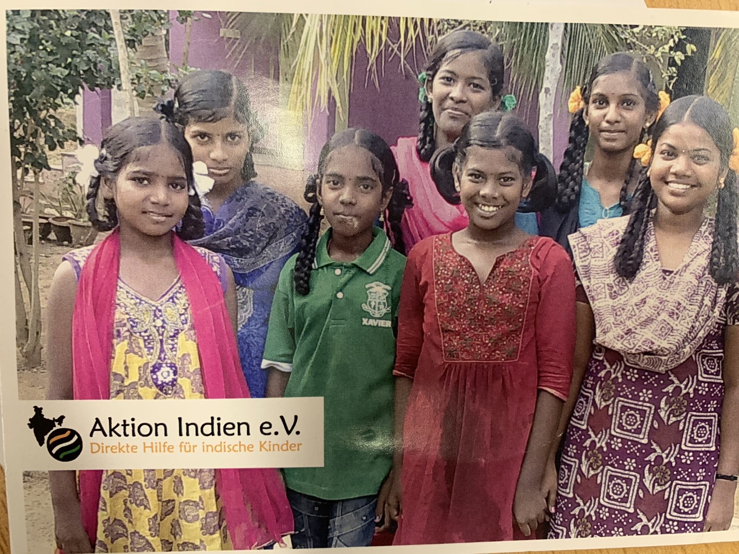 Unsere Spende für Indien 2